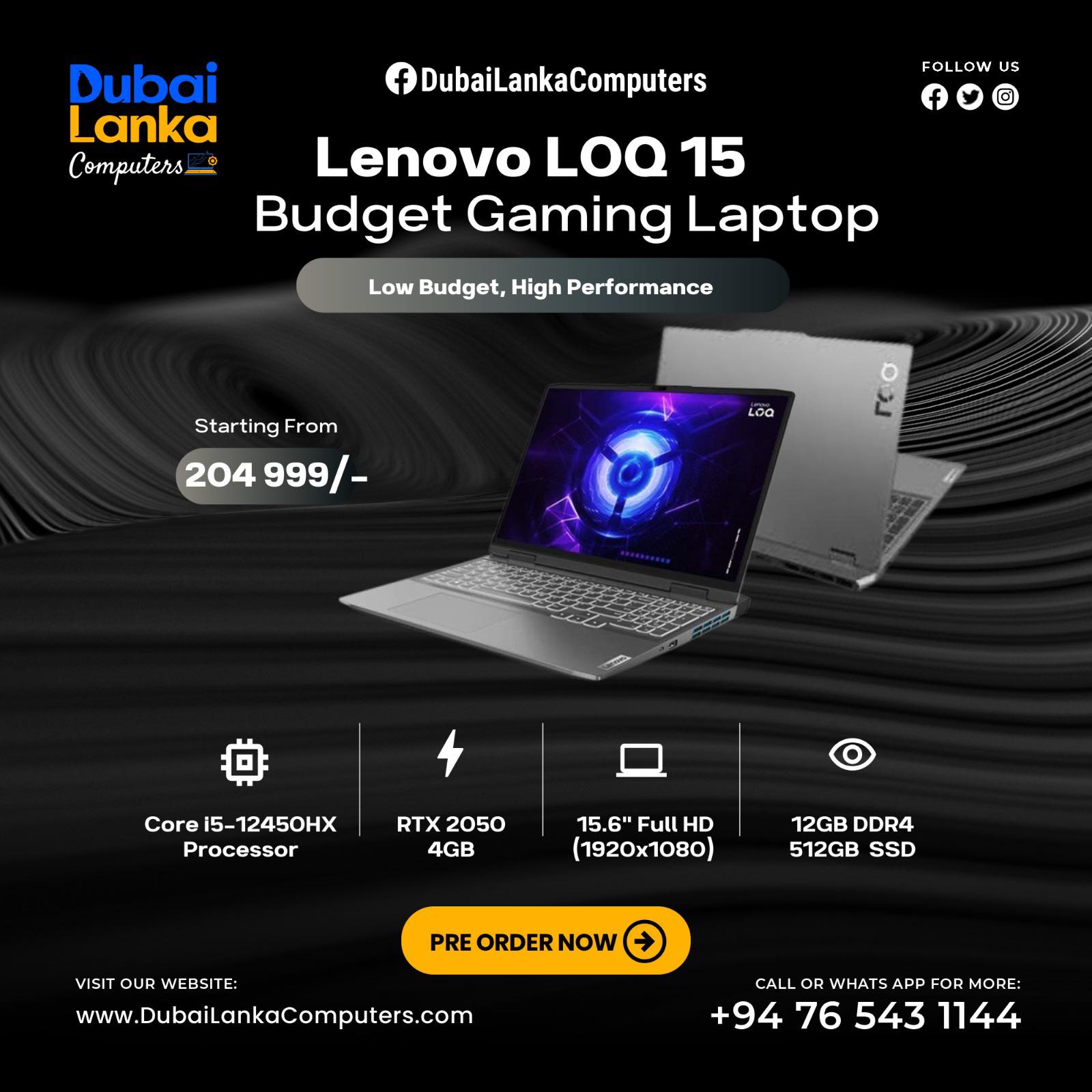 Lenovo LOQ 15 – Low Budget Gaming Laptop