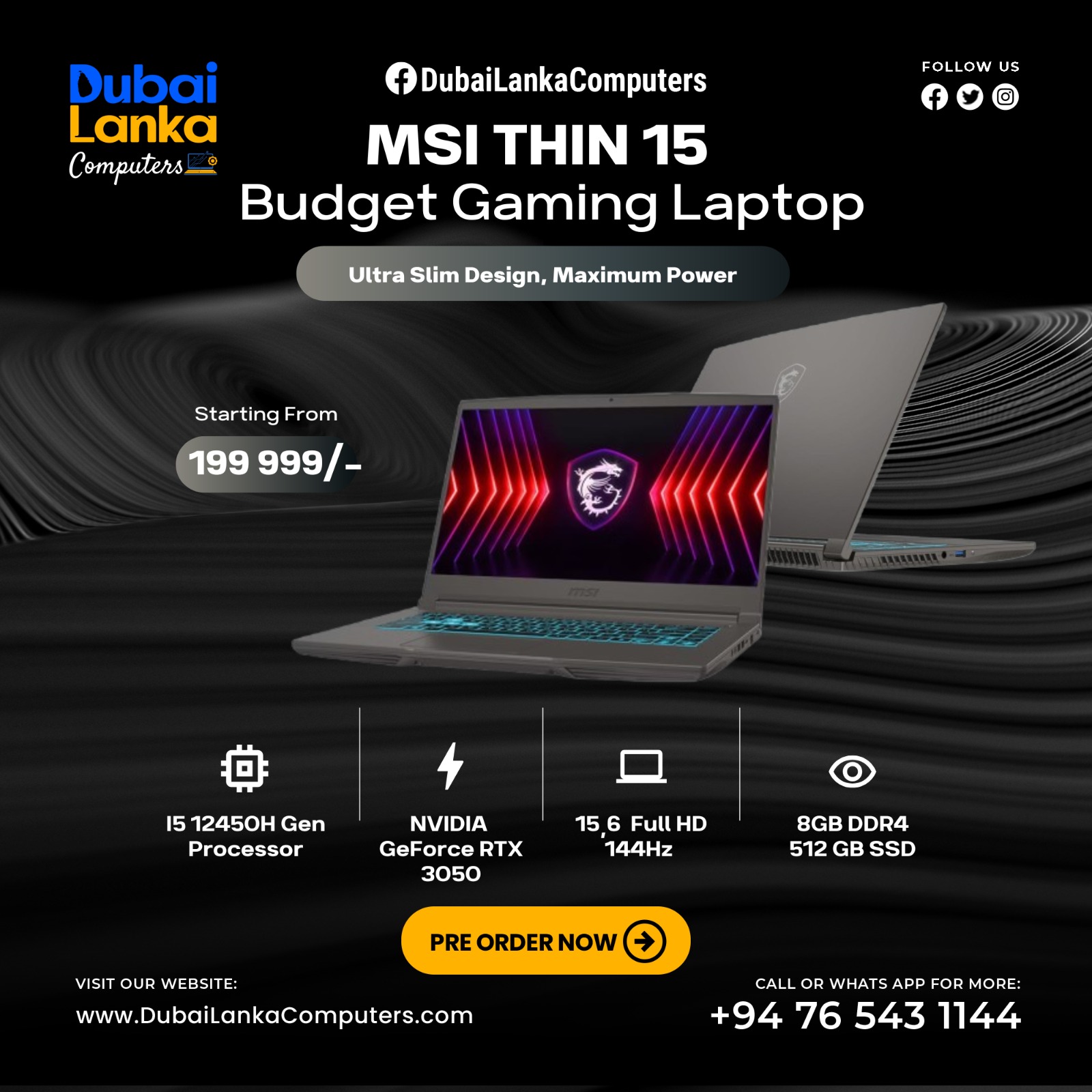 Introducing the MSI Thin 15 – Low Budget Gaming Laptop