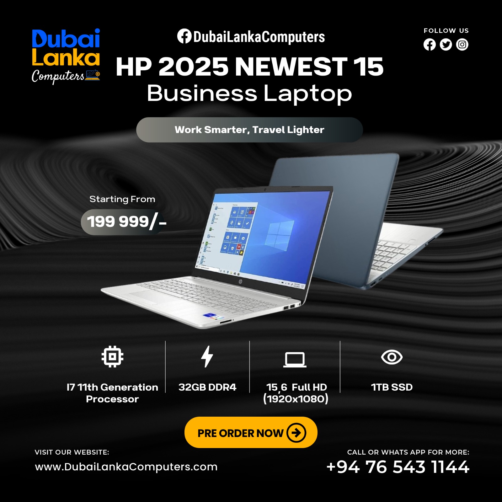 Introducing the HP 2025 Newest 15 – Business Laptop!