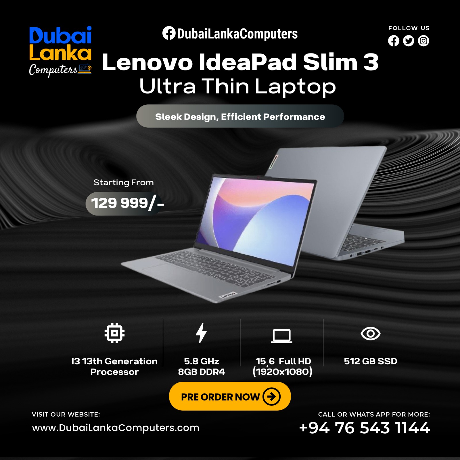 Introducing the Lenovo IdeaPad Slim 3 – Ultra Thin Laptop